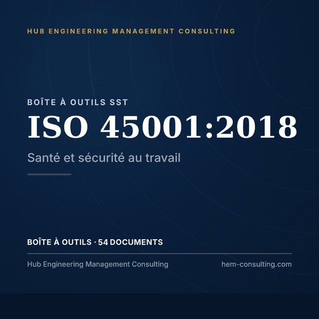Boîte à outils ISO 45001:2018